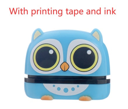 Cartoon Simple Children Kindergarten Name Seal Kids DealSniper.net Blue set 1PCS A0