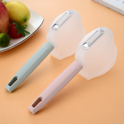 Handle Fruit Peeler Stainless Steel Kitchen Gadgets Kitchen DealSniper.net