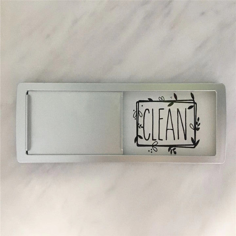 Room Cleaning Tips Cleanliness Signs Hotel Magnetic Signs House DealSniper.net Silver