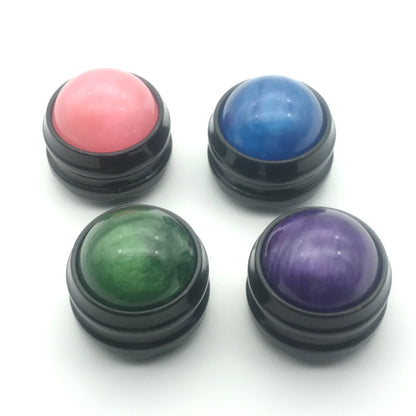 Massage Relaxation Fitness Balls Crossfit Relefree Ball Massager Sports Gym From House Blue black background
