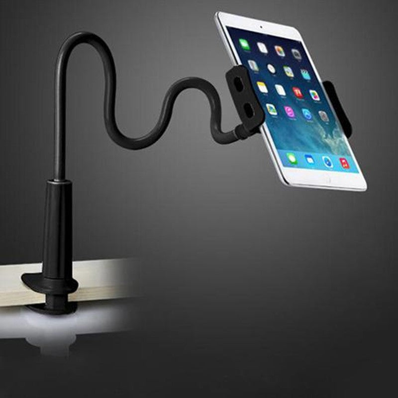 360 Degree Spiral Base Lazy Mobile Phone Tablet Stand Phones DealSniper.net Black