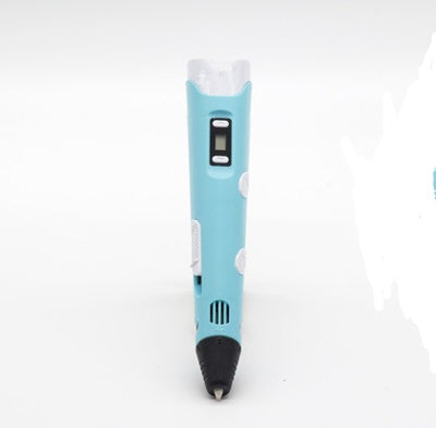 3D print pen 3D pen two generation graffiti 3D stereoscopic Kids dealsniper-net Blue AU
