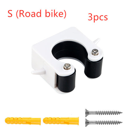 Creative Parking Rack Bicycle Parking Buckle Outdoor dealsniper-net Black Road bike 3pcs