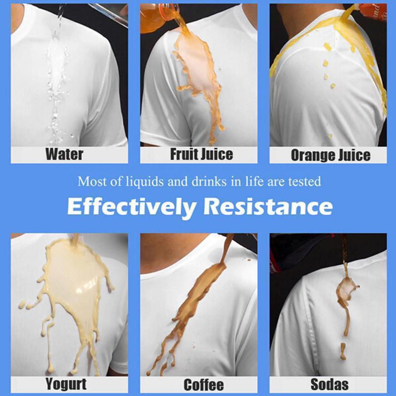 Quick-drying Waterproof Anti-fouling T-shirt Couple Half Sleeve Bottoming Shirt Men dealsniper-net