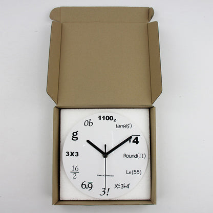 Mathematical formula wall clock Home dealsniper-net