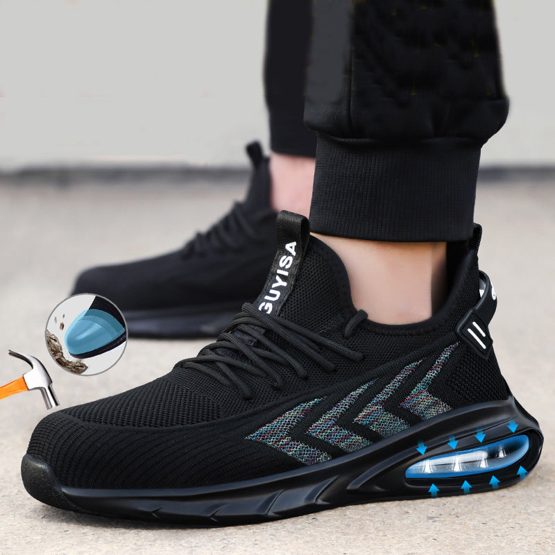 Indestructible Steel Toe Work Shoes Men Sneakers Fashion Men DealSniper.net