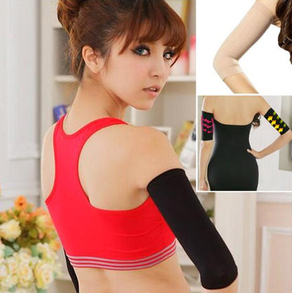 Women Arm Shaping Sleeves Ladies Elastic Slimming Shaperwear Deals DealSniper.net