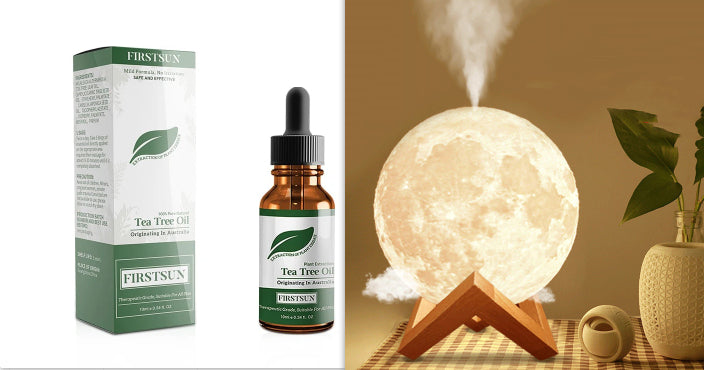 Lunar Humidifier Night Light Bedroom Household Aromatherapy