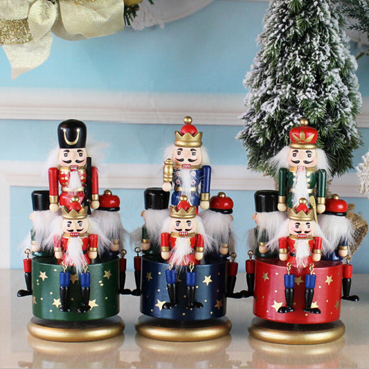 Music Bell Nutcracker Puppet House dealsniper-net