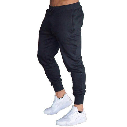 Sports pants fitness football training pants Men DealSniper.net Black L
