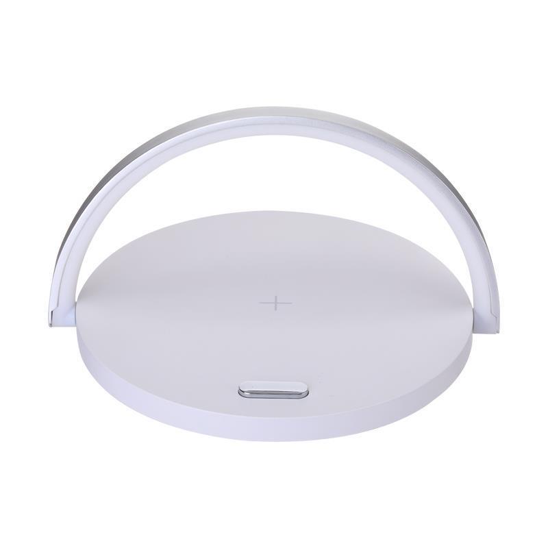 10w Wireless Charger Block Holder For Smart Phone Foldable Fast Charging Gadgets Gym From House White