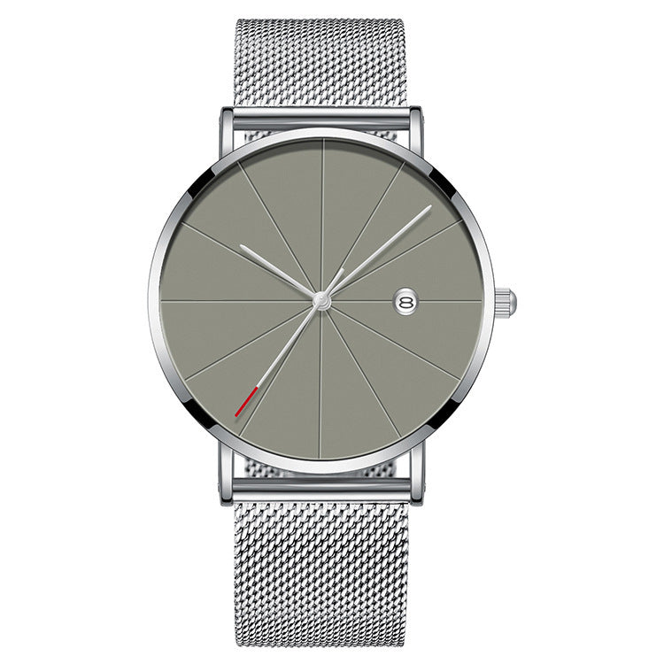Simple calendar watch male creative waterproof quartz watch Jewelry DealSniper.net 10style
