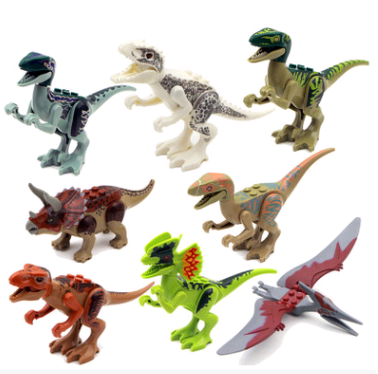 Building Blocks Mini Dinosaur Bricks Figures Kids Toys For Children Kids DealSniper.net default
