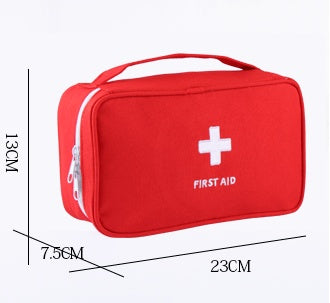 Empty Large First Aid Kit Medicines Outdoor Camping Health dealsniper-net gules