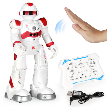 Remote Control Toy Smart Robot Electric Dancing Toy Kids dealsniper-net RedC