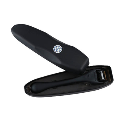 Matte Black Frosted Titanium Alloy Needle Roller Beard Roller Men Gym From House