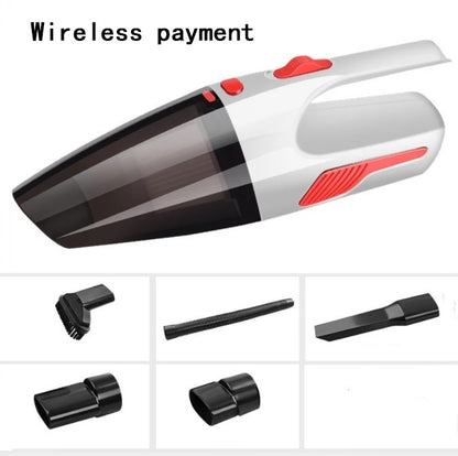 Handheld High-Power Vacuum Cleaner For Small Cars Home dealsniper-net White wireless