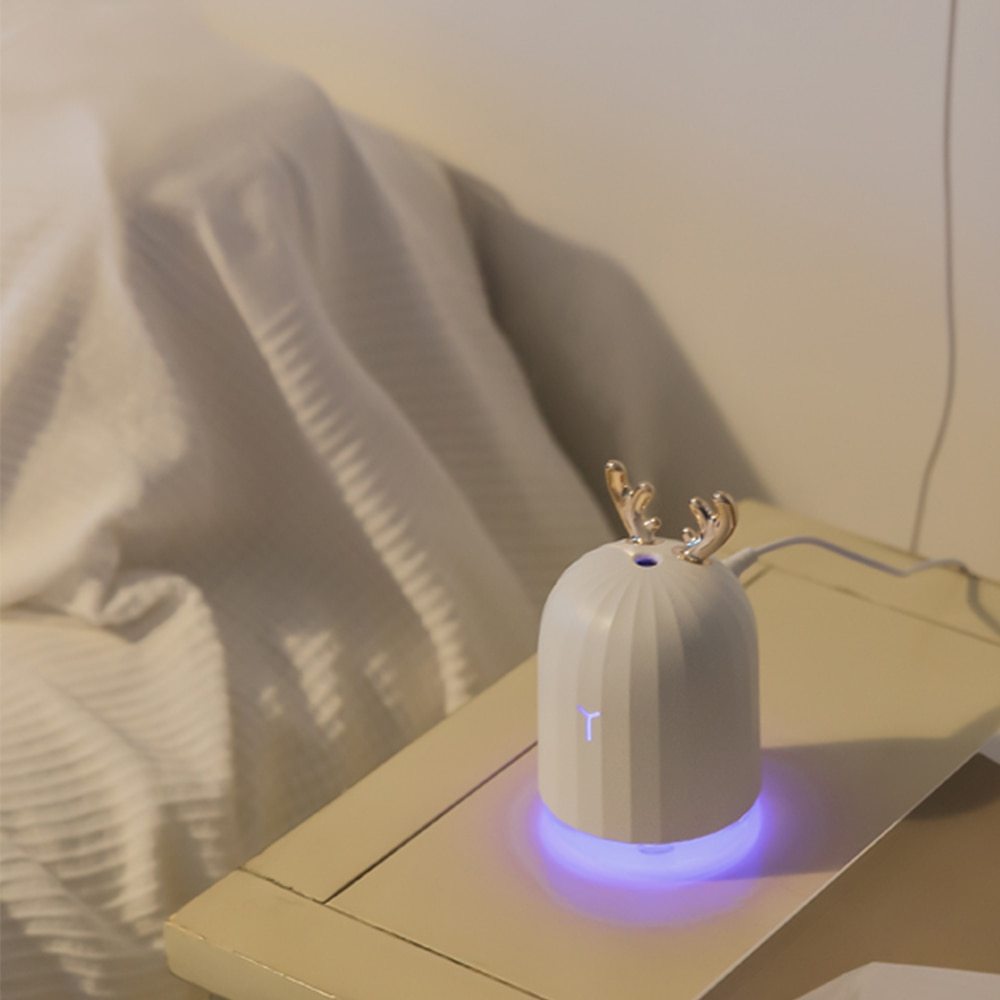 Mini Humidifier Portable USB Charging Quite Deer Shape House dealsniper-net