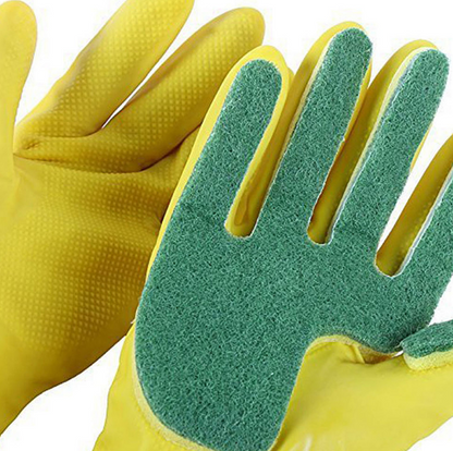 1 Pair Creative Home Washing Cleaning Gloves Garden Kitchen Garden dealsniper-net default