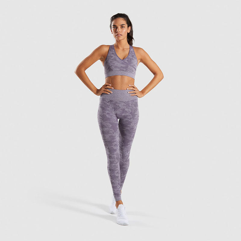 Camouflage yoga pants Women dealsniper-net