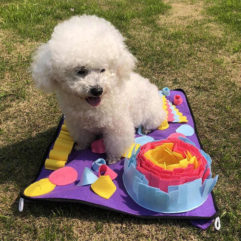 Pet Sniffing Pad Training Blanket Feeding Mat Blanket Pets Gym From House