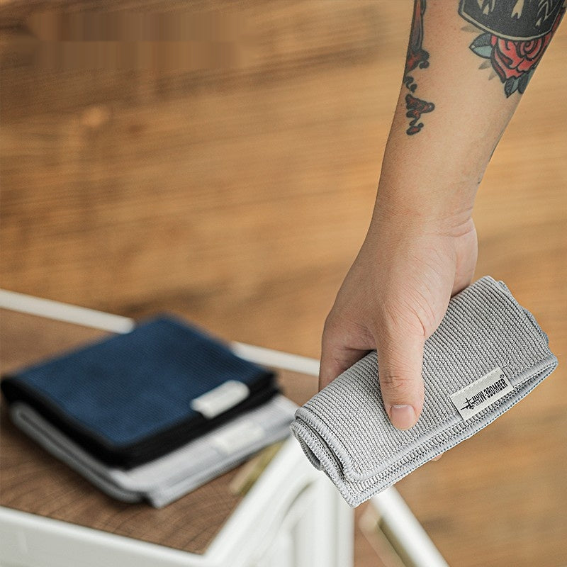 Bomber Towel Bar Cleaning Cloth Coffee Machine Foam Cloth Water-absorbing Quick-drying Small Tower Kitchen DealSniper.net