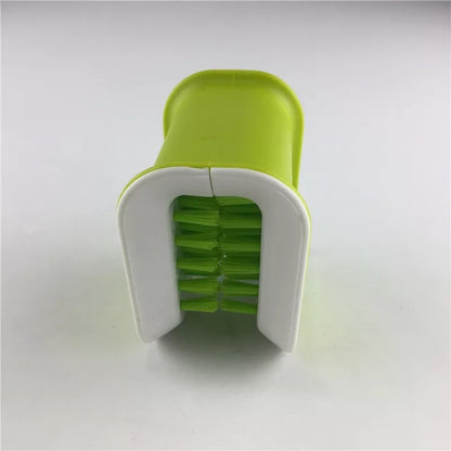 U-Shaped Knife And Cutlery Cleaner Brush Home Kitchen