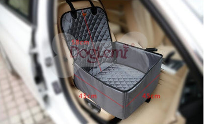 Pet Seat Thickening Pad Waterproof for Car Pets dealsniper-net Gray NO toy