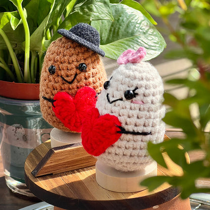 New Cute Positive Energy Pickle Doll Knitting Kids DealSniper.net Couple's Potato Set 1PCS