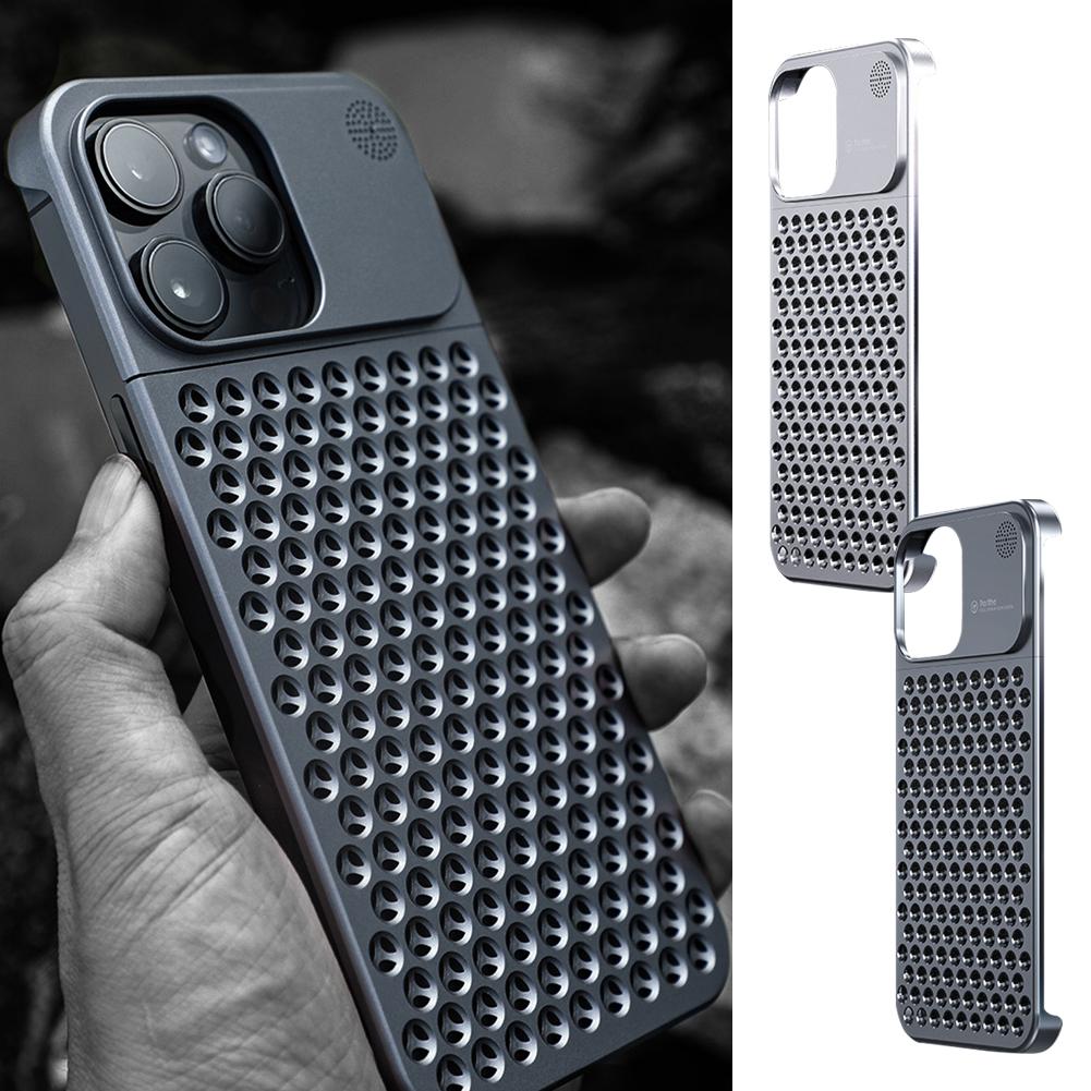 Aluminum Alloy Phone Case Anti-fall Full Body Shockproof Phone Cove  ﻿