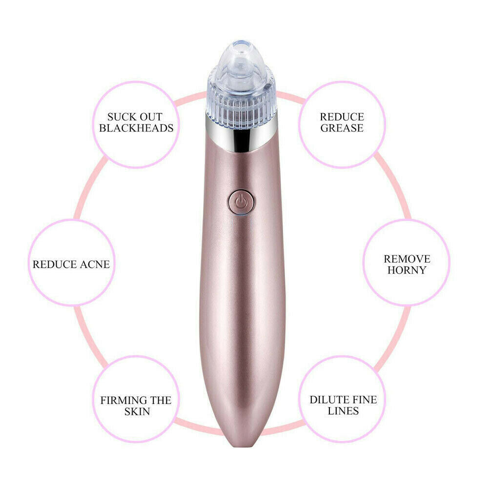 Electric Blackhead Vacuum Pore Cleaner Acne Pimple Remover