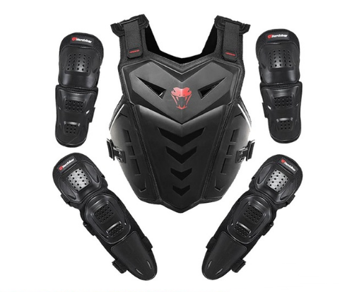 Genuine Motorcycle Jacket Racing Armor Protector ATV Motocross