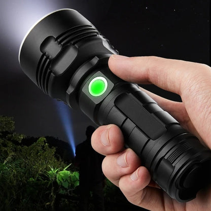 Strong Flashlight Focusing Led Flash Light Rechargeable Super Bright LED Outdoor Xenon Lamp Outdoor dealsniper-net