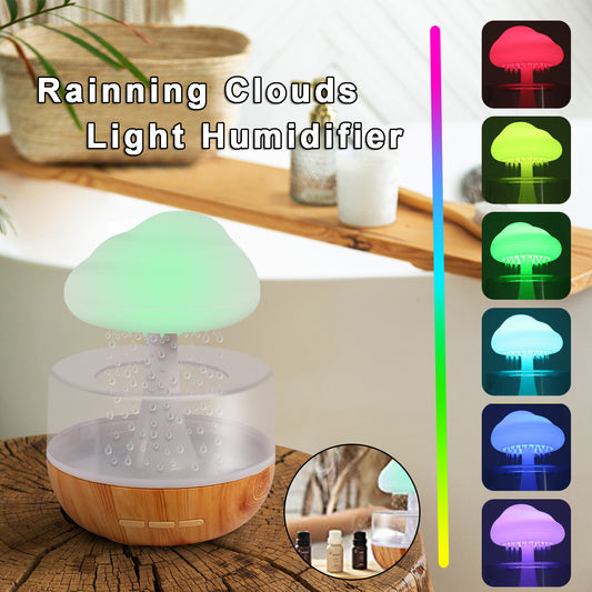 Raining Cloud Humidifier With Night Light