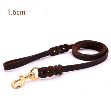 The first layer of leather dog leashes in the large dog chain