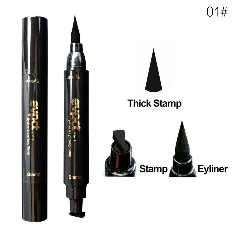 Double-headed wing seal eyeliner Beauty dealsniper-net Evpct small