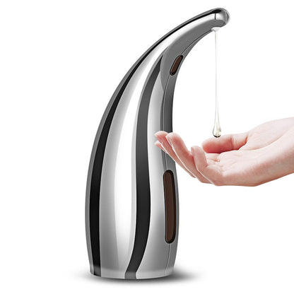 Automatic Liquid Soap Dispenser Infrared Smart Sensor Kitchen dealsniper-net Silver