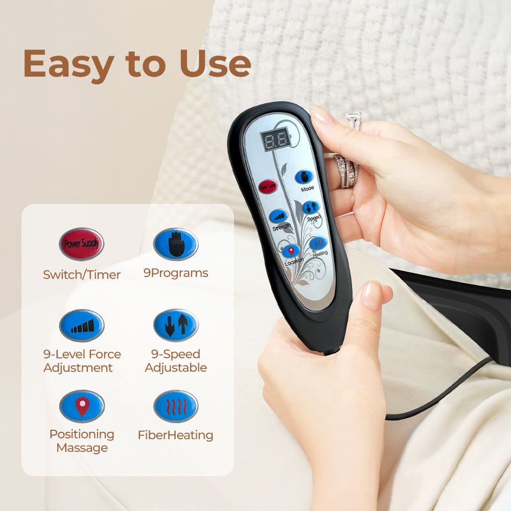 Massage Chair Pad,Back Massage With Heat,Massage Pad Health Gym From House