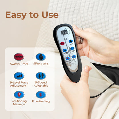 Massage Chair Pad,Back Massage With Heat,Massage Pad Health Gym From House