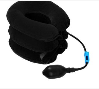 Medical Cervical Traction Device For Neck Protection Health dealsniper-net Black