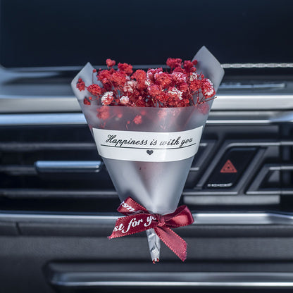 Dried Bouquet Car Aromatherapy Vent Vehicle dealsniper-net Fragrant Red Starry Sky