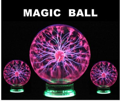 Plasma Lightning Ball Electronic Magic Light Electrostatic Home Decor Gym From House