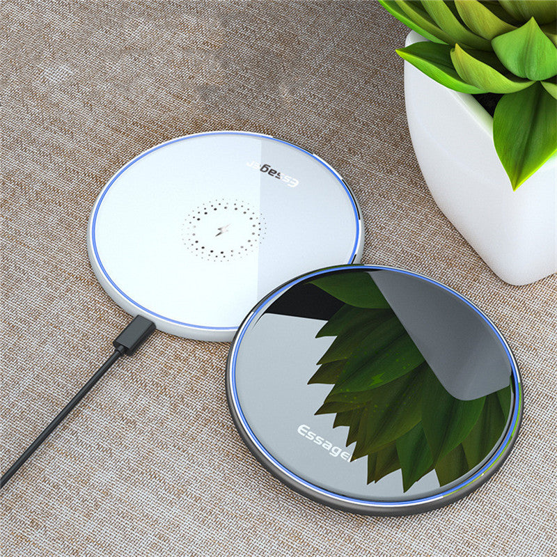Wireless Charger 15W 10W Qi For Phone Headphone Gadgets Gym From House Black