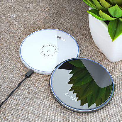 Wireless Charger 15W 10W Qi For Phone Headphone Gadgets Gym From House Black