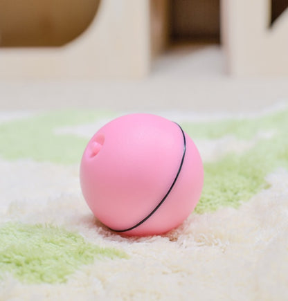 LED Laser Electronic Rolling Pet Funny Cat Toy Ball Pets dealsniper-net Pink