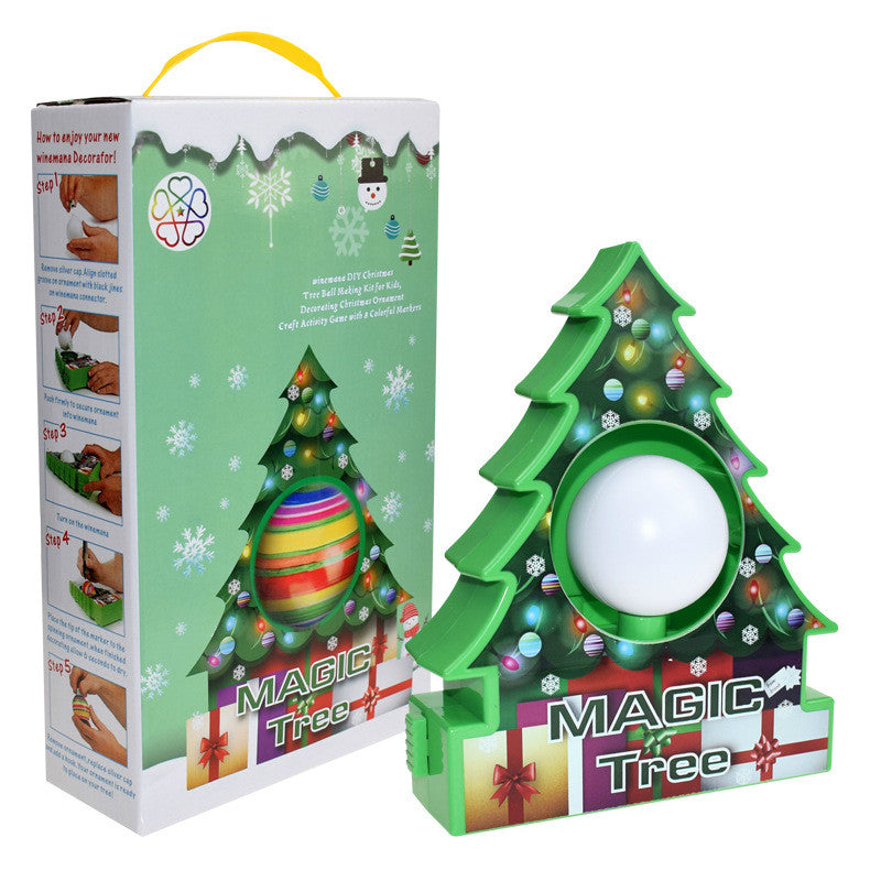 Children's handmade Christmas ornament toys Kids DealSniper.net