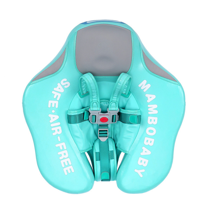 Children's Free Inflatable Lying Ring Anti-turning Swimming Ring Kids DealSniper.net Green 8