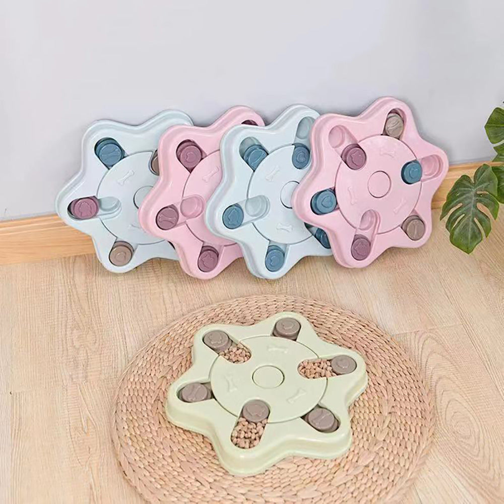 Dog Puzzle Toys Increase IQ Interactive Slow Dispensing Feeding Pets Gym From House