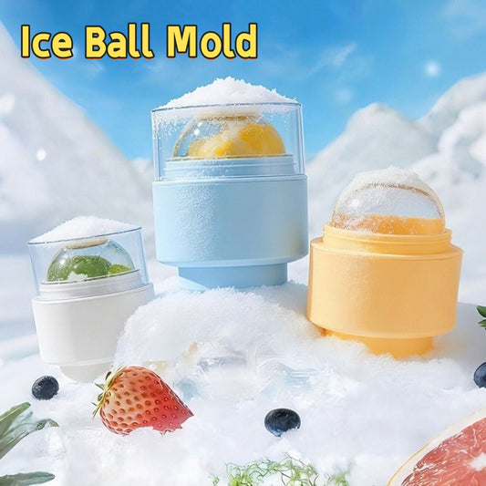 Practical 6cm Ice Ball Mold Plastic Quick-freezing Ice Sphere Mold Kitchen DealSniper.net