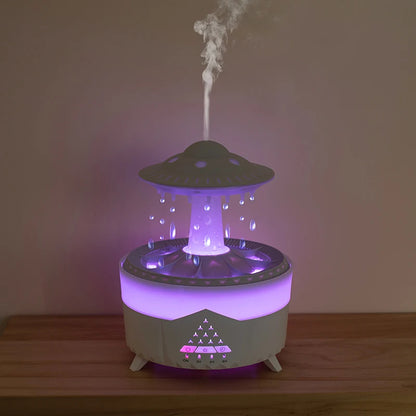 New UFO Raindrop Humidifier Water Drop Air Humidifier House dealsniper-net